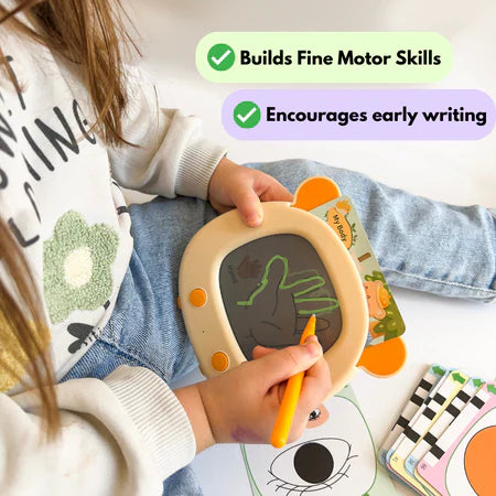 ScribblyPlay Audio-Visual Learning Board | It is said that it offers synchronous writing and listening training, which can stimulate children's potential!